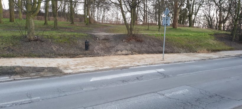 Remont i poszerzenie chodnika przy ul. Dąbrowskiego