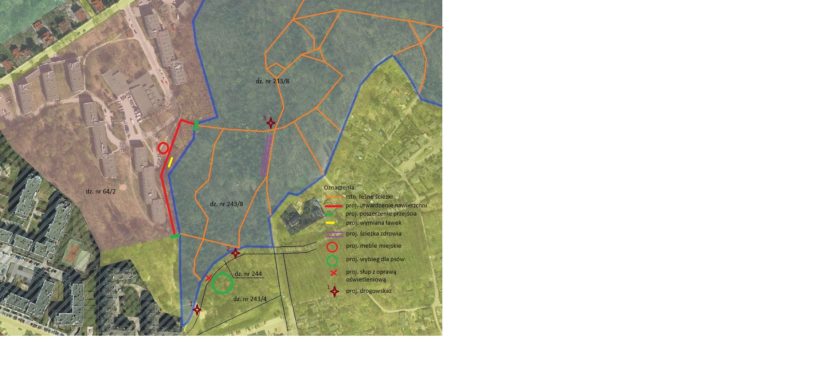 Postępy prac nad projektem “Super ścieżka – atrakcyjne zagospodarowanie terenu łączącego górny i dolny taras Aniołek”