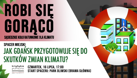 Spacer miejski: Jak Gdańsk przystosowuje się do zmian klimatu?