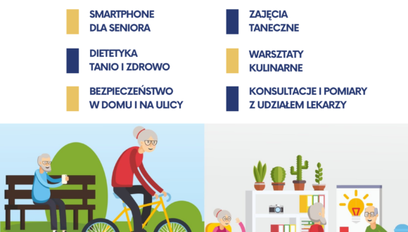 Cykl bezpłatnych spotkań dla seniorów “Aktywni z Wiekiem”