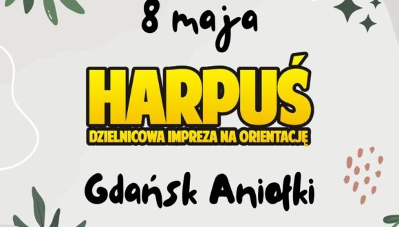 Dzielnicowa gra na orientację Harpuś 8 maja 2022 r. w Parku Zielonym