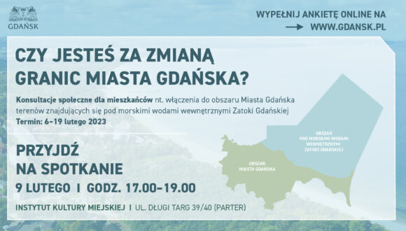 Konsultacja zmian granic Miasta Gdańska