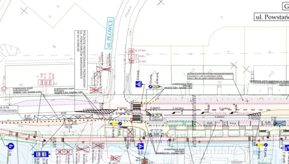 Wprowadzenie docelowej organizacji ruchu na ul. Powstańców Warszawskich