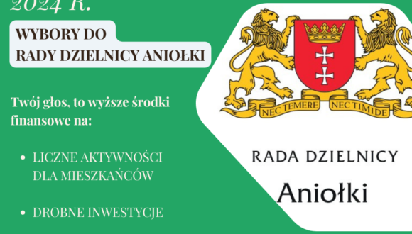 Wybory do Rady Dzielnicy Aniołki 13 października 2024 r.