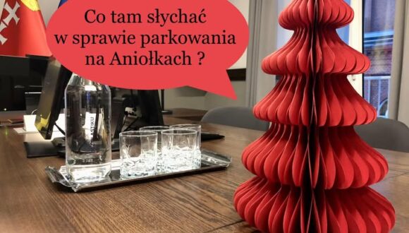 Co tam słychać w sprawie parkowania na Aniołkach?