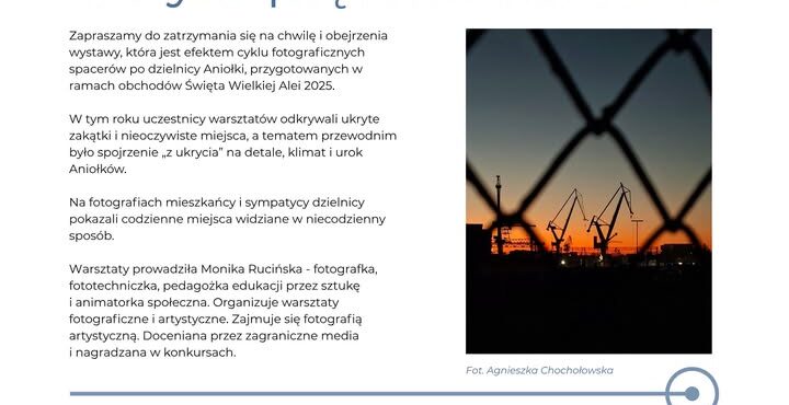 Wystawa fotograficzna na Aniołkach edycja 2025