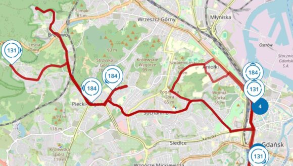 Ankieta – zmiany kursowania linii autobusowych 131 i 184