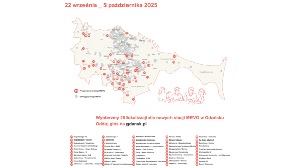 Głosowanie na nowe lokalizacje stacji MEVO Głosowanie na nowe lokalizacje stacji MEVO