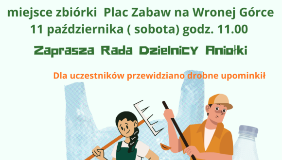 Razem posprzątajmy Wronią Górkę