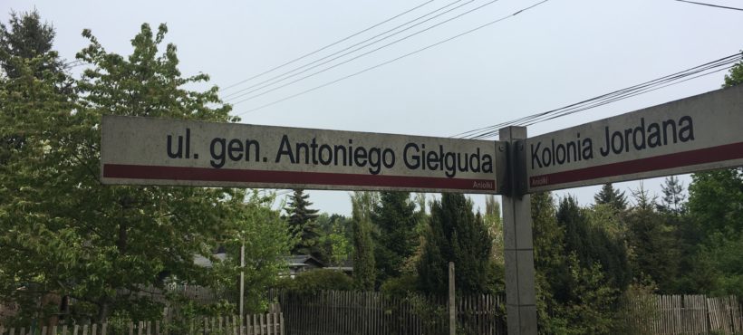 Konsultacje w sprawie zmiany nazwy ul. gen. A.Giełguda 4 czerwca 2019