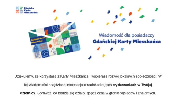 Newsletter Karty Mieszkańca z informacjami o Aniołkach – zapisz się już dziś