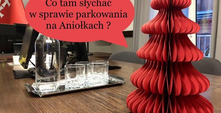 Co tam słychać w sprawie parkowania na Aniołkach?