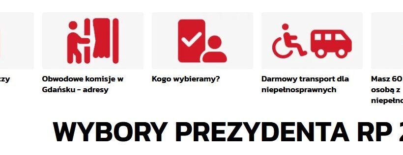 Wybory Prezydenckie – lokalizacja lokali wyborczych na Aniołkach