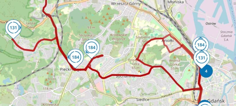 Ankieta – zmiany kursowania linii autobusowych 131 i 184